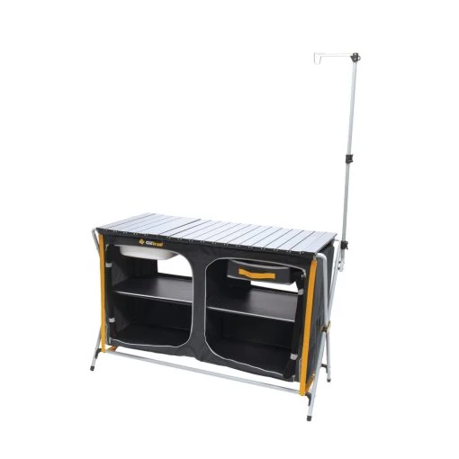 OZtrail Camp Kitchen Deluxe With Sink -Camping Equipment 10000457