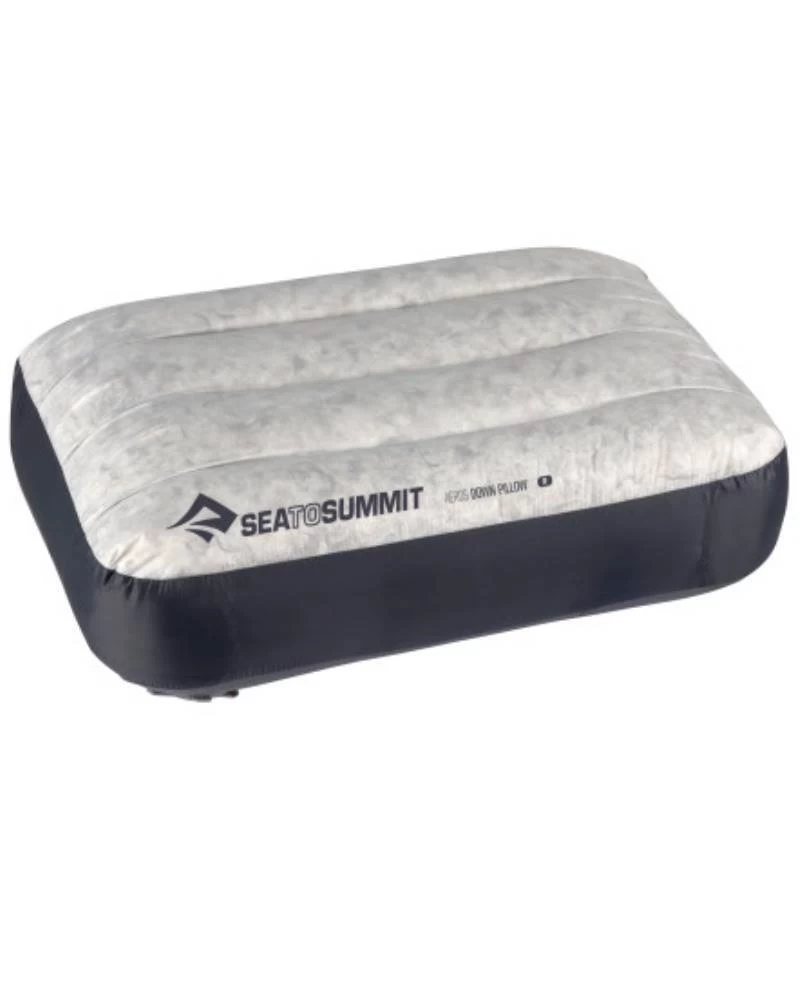 Sea To Summit Aeros Down Pillow Large - Grey 4 Sea To Summit Aeros Down Pillow Large - Grey - Image 2