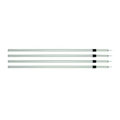 4 X Supex 9ft Aluminium Extension Pole 274cm Twist Lock