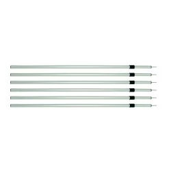 6 X Supex 9ft Aluminium Extension Pole 274cm Twist Lock 5 6 X Supex 9ft Aluminium Extension Pole 274cm Twist Lock -Camping Equipment 264Tx6 1