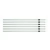 6 X Supex 9ft Aluminium Extension Pole 274cm Twist Lock -Camping Equipment 264Tx6