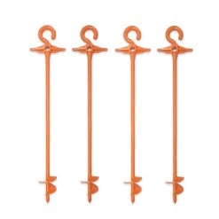 2 X OzTent BlueScrew Edition Large Pegs (Pack Of 2) -Camping Equipment 27456x4 1