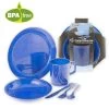 360 Degrees Dinner Set -Camping Equipment 360DSETBLU