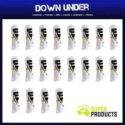 20 X Supex Guy Ropes 4mm X 3m -Camping Equipment 38Lx20 1