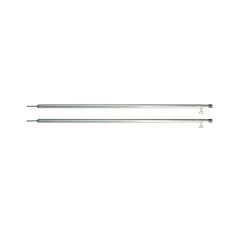 2 X Supex 9' Extension Pole 274cm - Galvanised