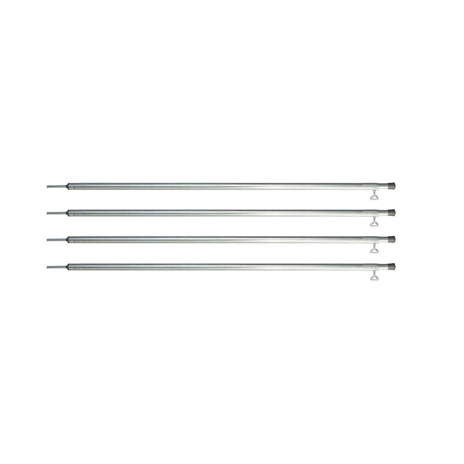 4 X Supex 9' Extension Pole 274cm - Galvanised 3 4 X Supex 9' Extension Pole 274cm - Galvanised