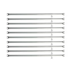 10 X Supex 7ft Spreader Bar 213cm - C Clip 2 Sides - Galvanised