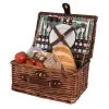 Avanti 4 Person Picnic Pack In Wicker Basket -Camping Equipment 60364