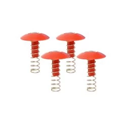 4 X Supa Peg Pole Cap With Spring