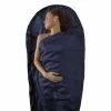 Sea To Summit Silk Liner Stretch Mummy - Navy