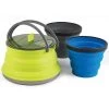 Sea To Summit X-Set 11 - 1.3L X-Pot Collapsible Kettle & 2 X-Mugs -Camping Equipment AXSET11L1