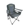 Outdoor Connection Lumbar Chair - Grey -Camping Equipment FC32