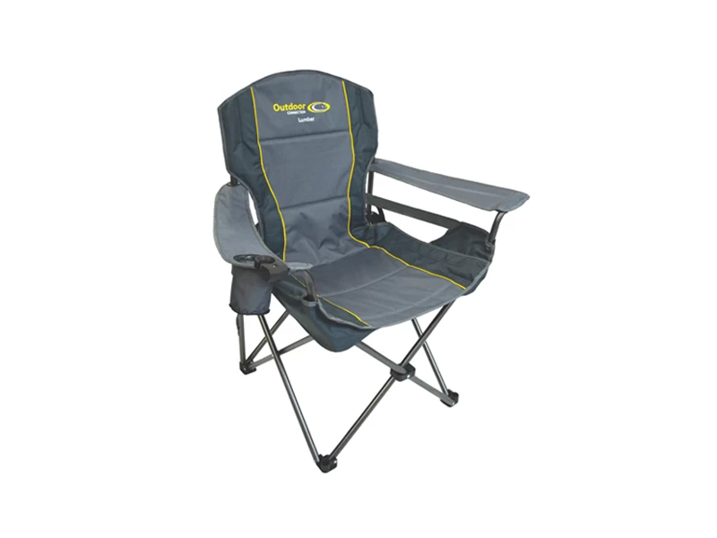 Outdoor Connection Lumbar Chair - Grey 3 Outdoor Connection Lumbar Chair - Grey
