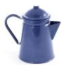 Falcon Enamel Coffee Percolator Blue/White Speckle 13cm 1.2L -Camping Equipment FE3206B