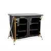 OZtrail 3 Shelf Double Deluxe Camp Cupboard -Camping Equipment FSU DC3D D