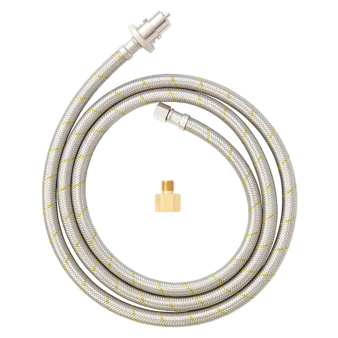 Gasmate Bayonet Braided Hose 10mm X 2000mm Male 3 Gasmate Bayonet Braided Hose 10mm X 2000mm Male