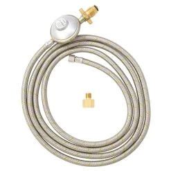 Gasmate POL Regulator & Braided Hose 8mm X 3000mm