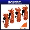 4 X Oztent Long Guy Rope With Clip (Reflective) -Camping Equipment GUYLONGJVx4