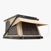 Hard Korr Hardshell Rooftop Tent - Dual Lift Queen - Khaki 2 Hard Korr Hardshell Rooftop Tent - Dual Lift Queen - Khaki -Camping Equipment HKCRTTENT DLQ K