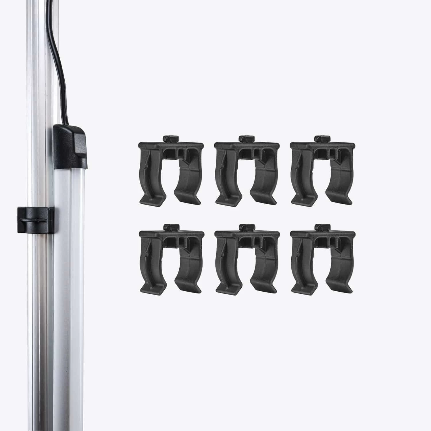 Hard Korr Light Bar Pole Clamps (6 Pack) 4 Hard Korr Light Bar Pole Clamps (6 Pack) - Image 2