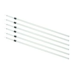 6 X Oztrail Aluminium Extension Pole 220cm Twist Lock