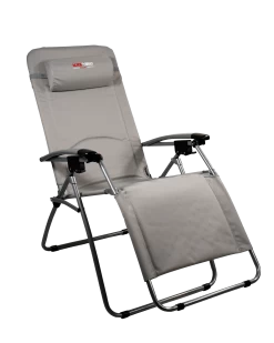 Black Wolf Reclining Lounger Chair - Paloma