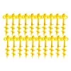 20 X Supa Peg 300mm Screw Peg - Yellow - Polycarbonate -Camping Equipment SSTPPCY300x20