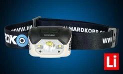 Hard Korr Rechargeable Head Torch With Hands-Free Mode - 440 Lumen -Camping Equipment T440 3
