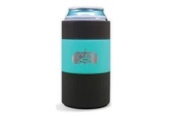 TOADFISH Non-Tipping Can Cooler - Teal 9 TOADFISH Non-Tipping Can Cooler - Teal -Camping Equipment TFCCOOLER TEAL 2