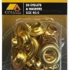 COI Eyelet Washers - No 6 {20pcs) -Camping Equipment X09