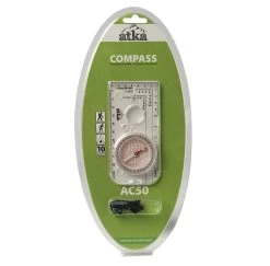 Atka AC50 Orienteering Baseplate Compass
