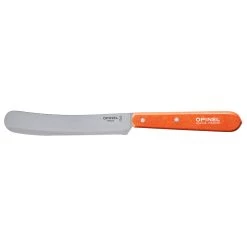 Opinel Breakfast & Brunch Knife Rounded Tip S/S - 11.5cm - Tangerine Beechwood