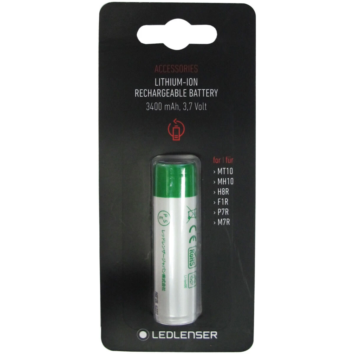 Led Lenser Lithium-Ion Battery Rechageable 3.7 V / 3400Mah 3 Led Lenser Lithium-Ion Battery Rechageable 3.7 V / 3400Mah